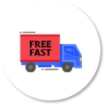 Free & Fast Delivery